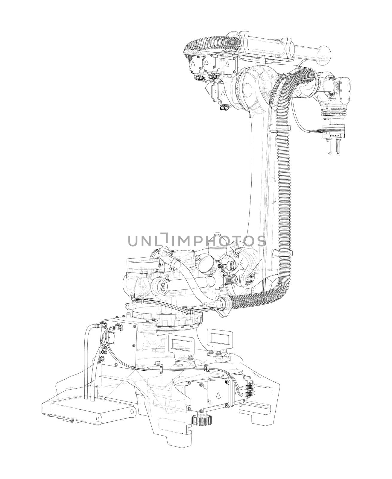 Industrial robot manipulator by cherezoff