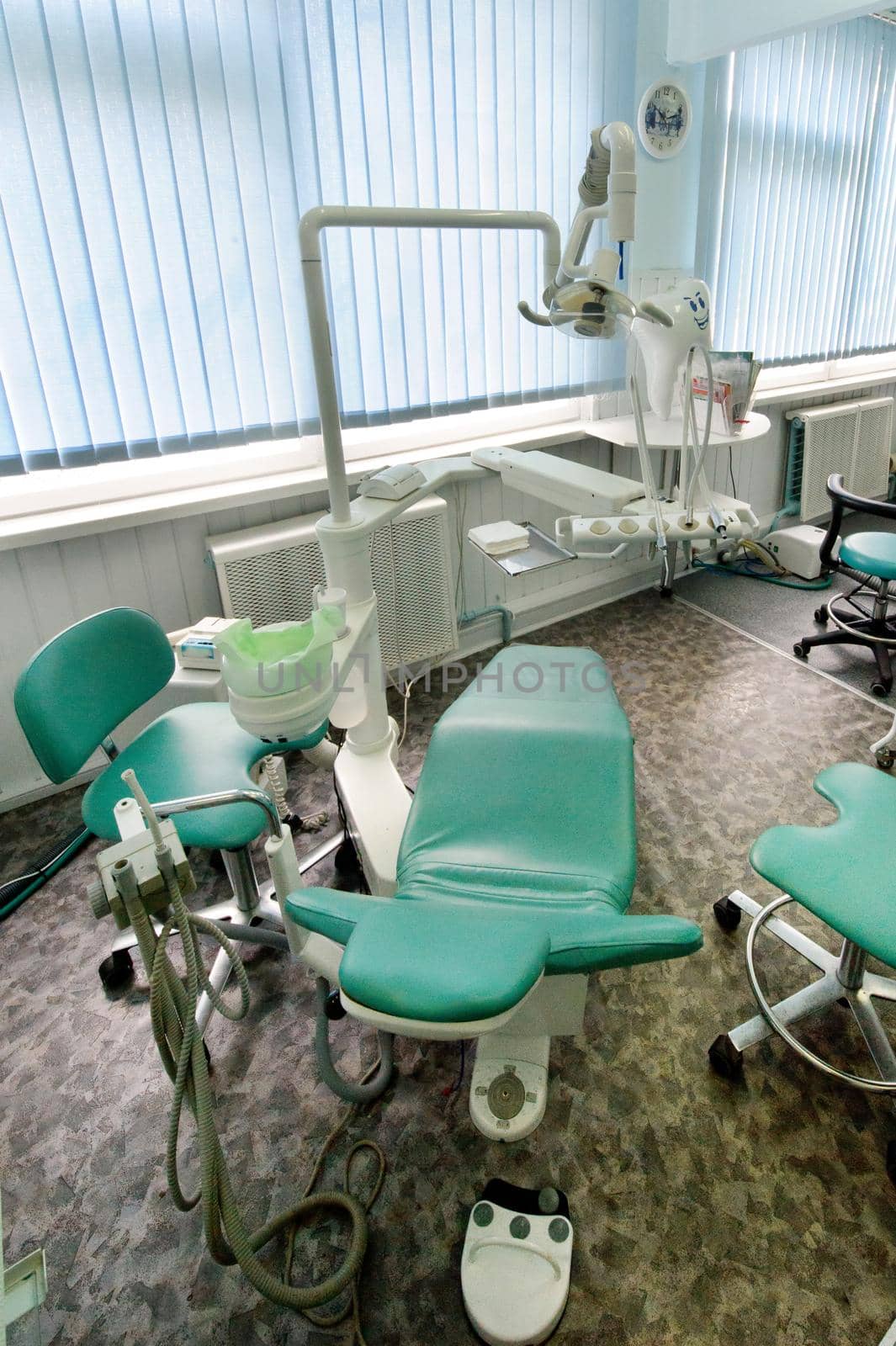 dentist's workplace in the dental office, accessories by Lobachad