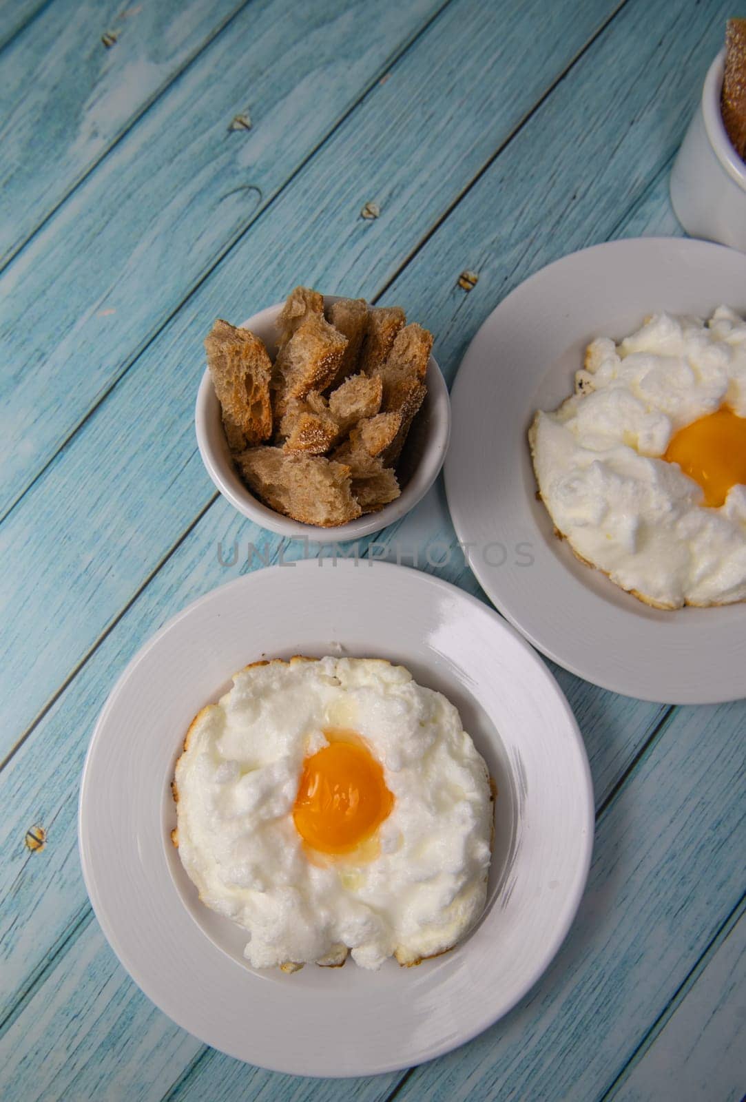 Recipe for Cloudy Eggs, Icloud Egg. High quality photo