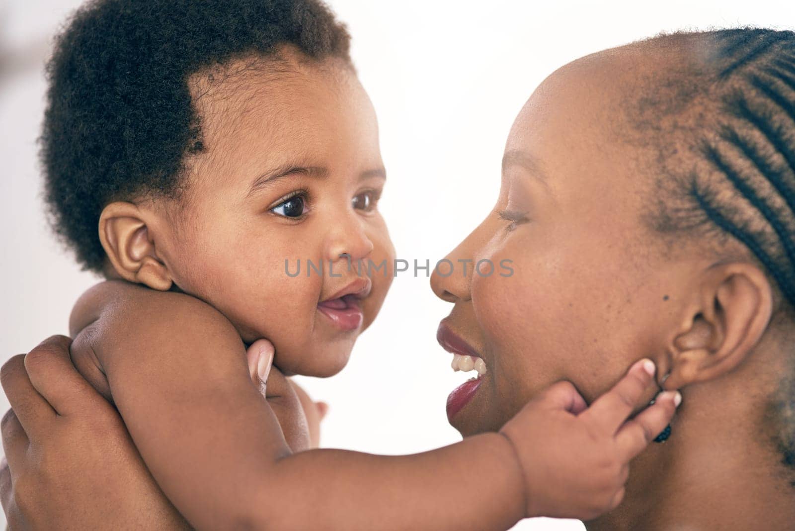 Shot of a mother bonding with her adorable baby girl.