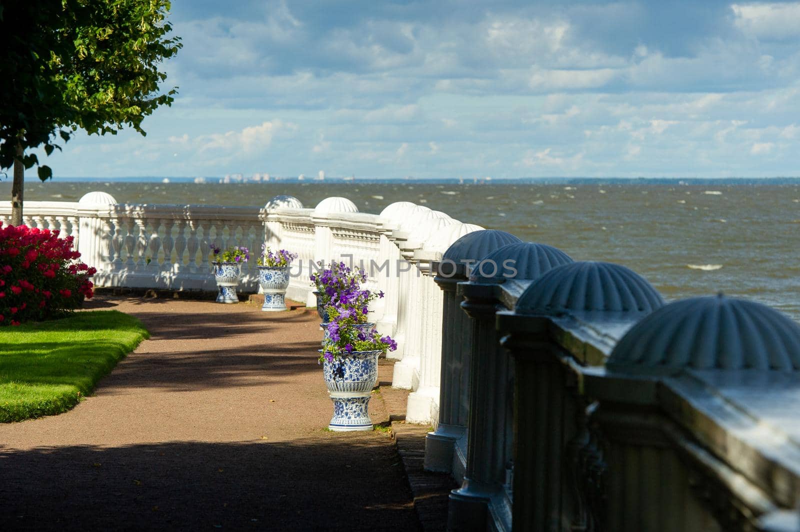 Peterhof Park in Saint Petersburg in Russia.