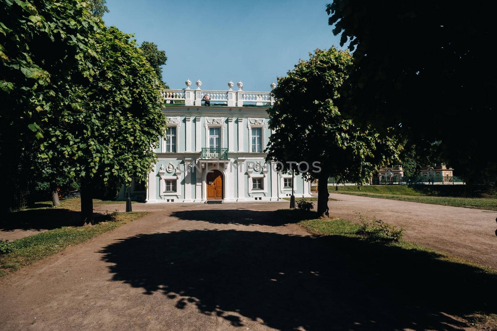 Kuskovo manor in Moscow, Russia. Kuskovo manor is a unique monument of the XVIII century, a Summer residence in Moscow.