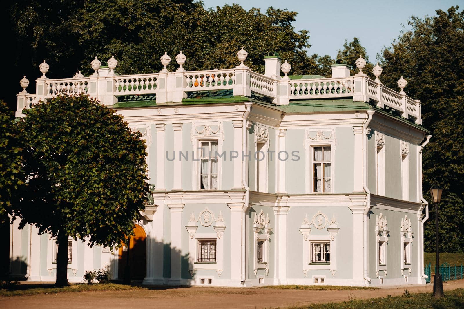 Kuskovo manor in Moscow, Russia. Kuskovo manor is a unique monument of the XVIII century, a Summer residence in Moscow.