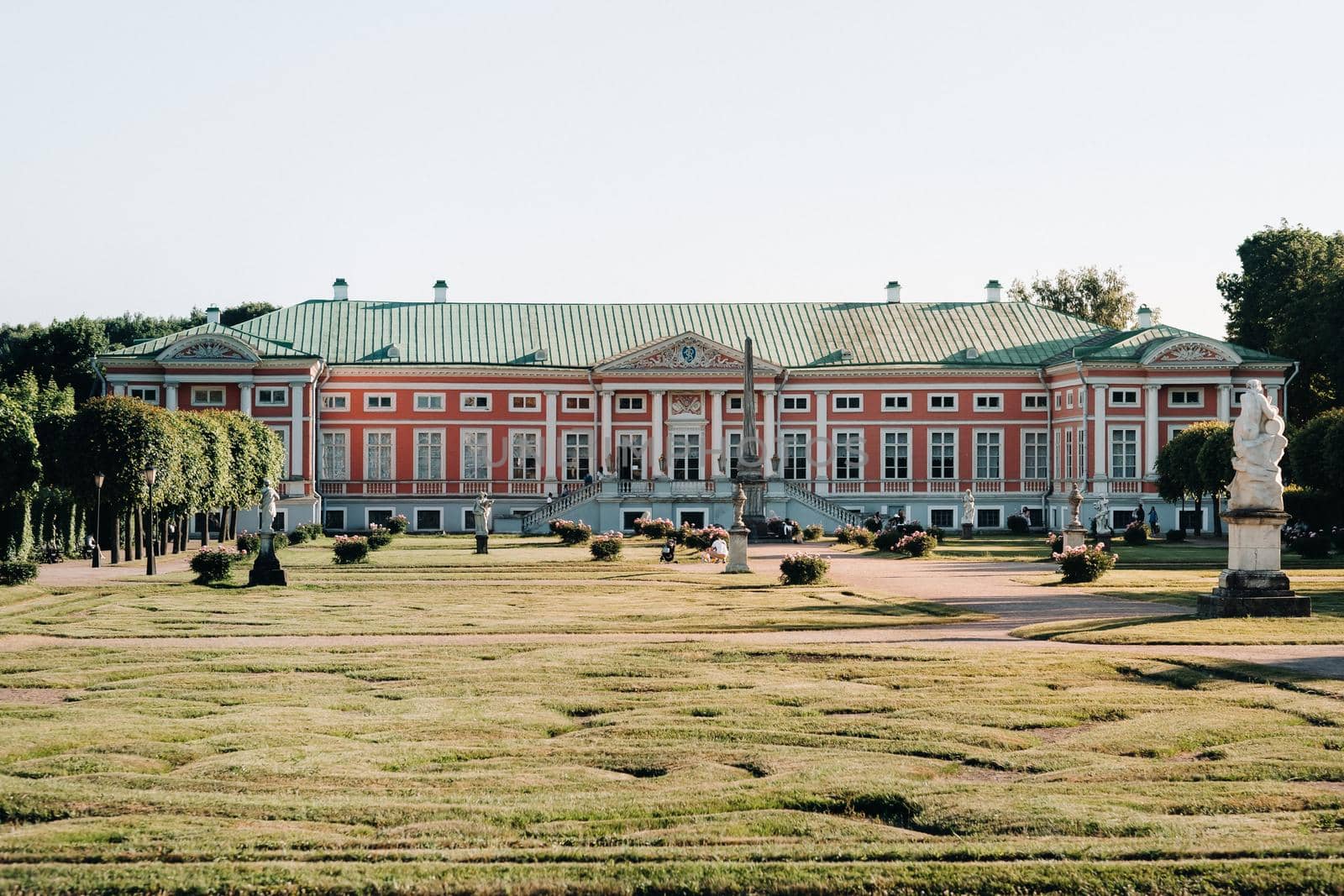 Kuskovo manor in Moscow, Russia. Kuskovo manor is a unique monument of the XVIII century, a Summer residence in Moscow.