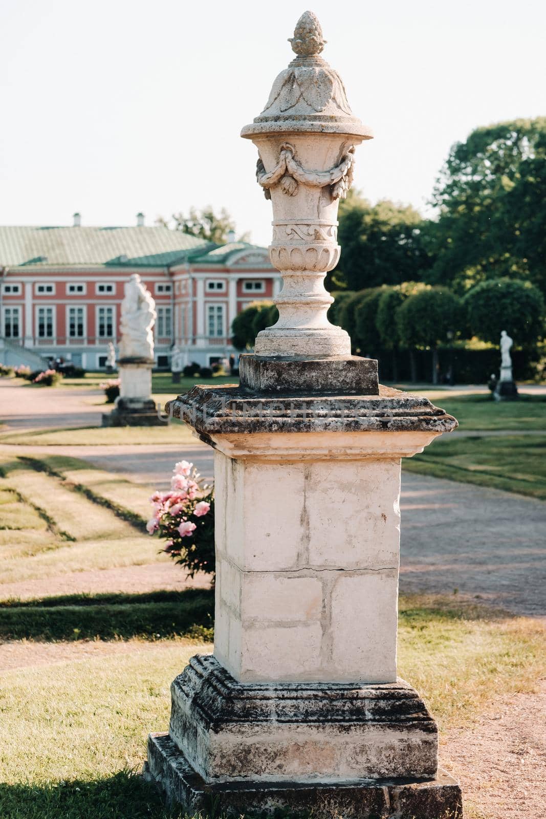 Kuskovo manor in Moscow, Russia. Kuskovo manor is a unique monument of the XVIII century, a Summer residence in Moscow.