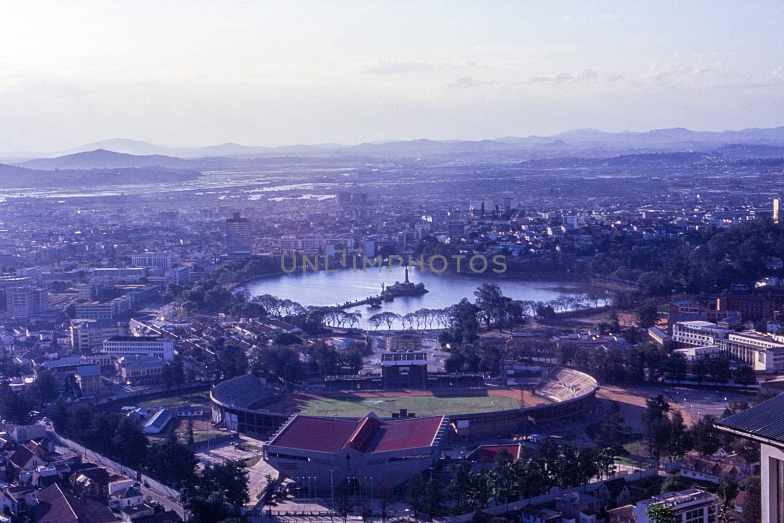 Panoramic view of Antananarivo, Madagascar, Africa