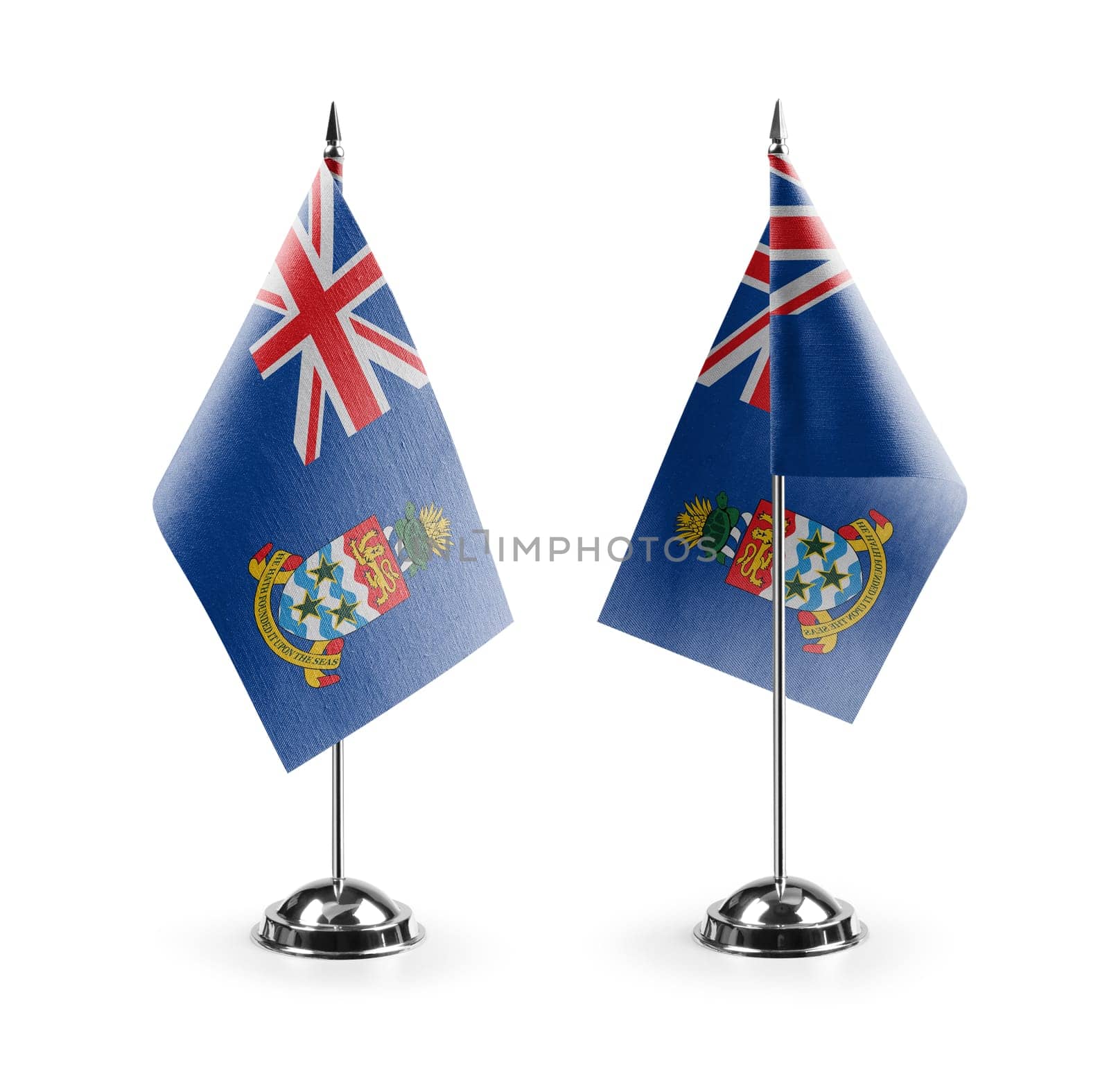 Small national flags of the Cayman Islands on a white background.
