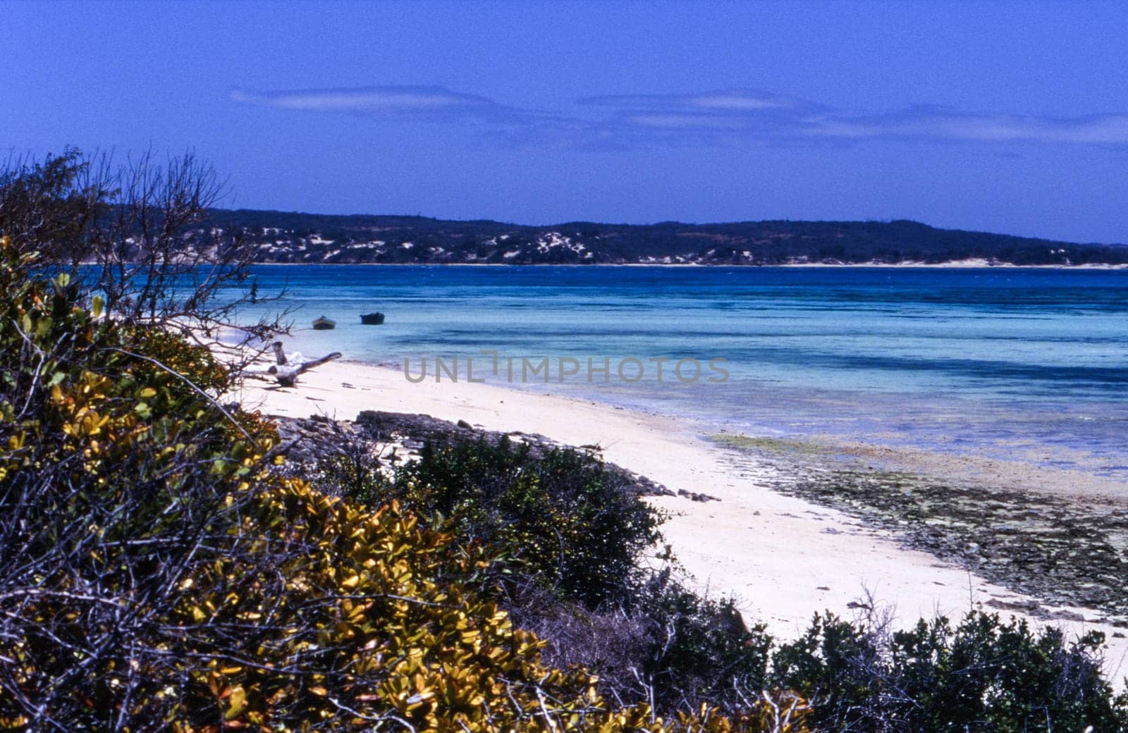 Tropical beach in Nosy Suarez island, Antsiranana or Diego Suarez, Madagascar, Africa
