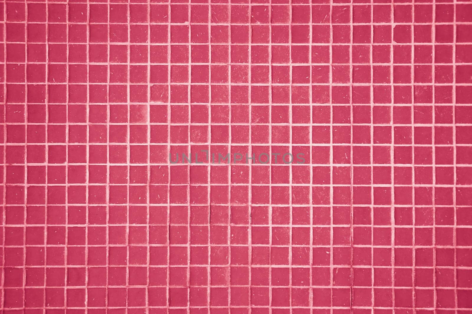 Ceramic tile close-up, texture and abstract background, concept Viva Magenta. by KaterinaDalemans