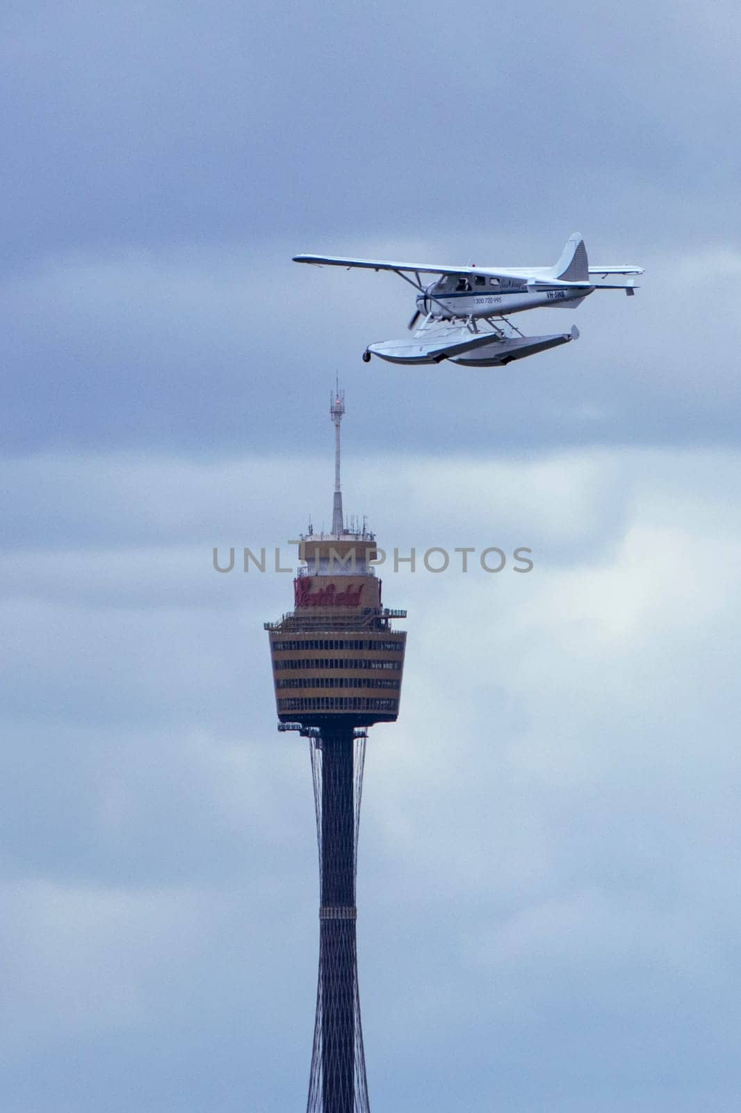 Sydney Seaplane and Westfield Tower - Urban Photography by StefanMal