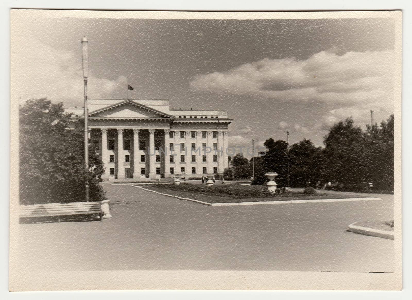 Vintage photo shows impressive building in USSR. by roman_nerud