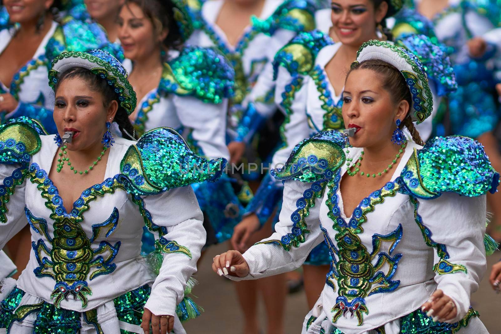 Caporales dancers at the Oruro Carnival by JeremyRichards