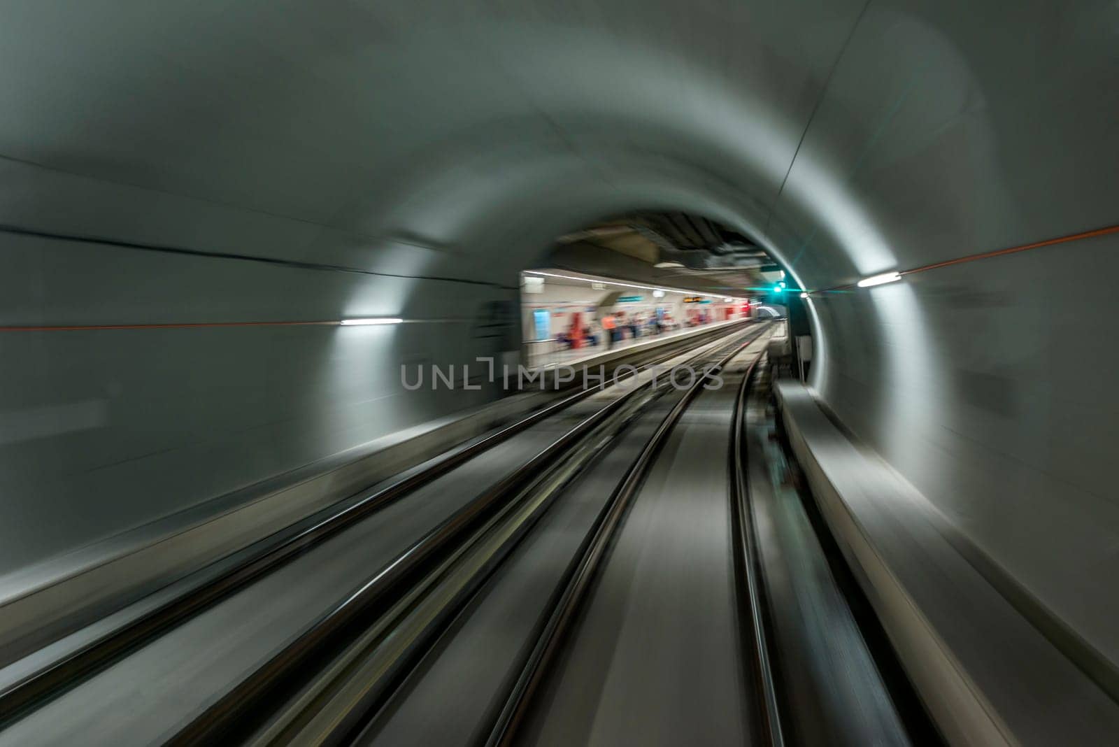 Real tunnel with high speed by emirkoo