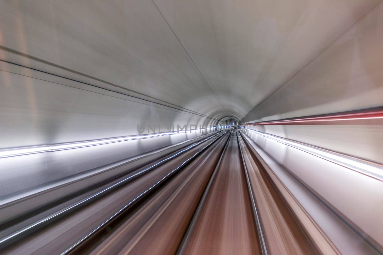 Real tunnel with high speed. High quality photo