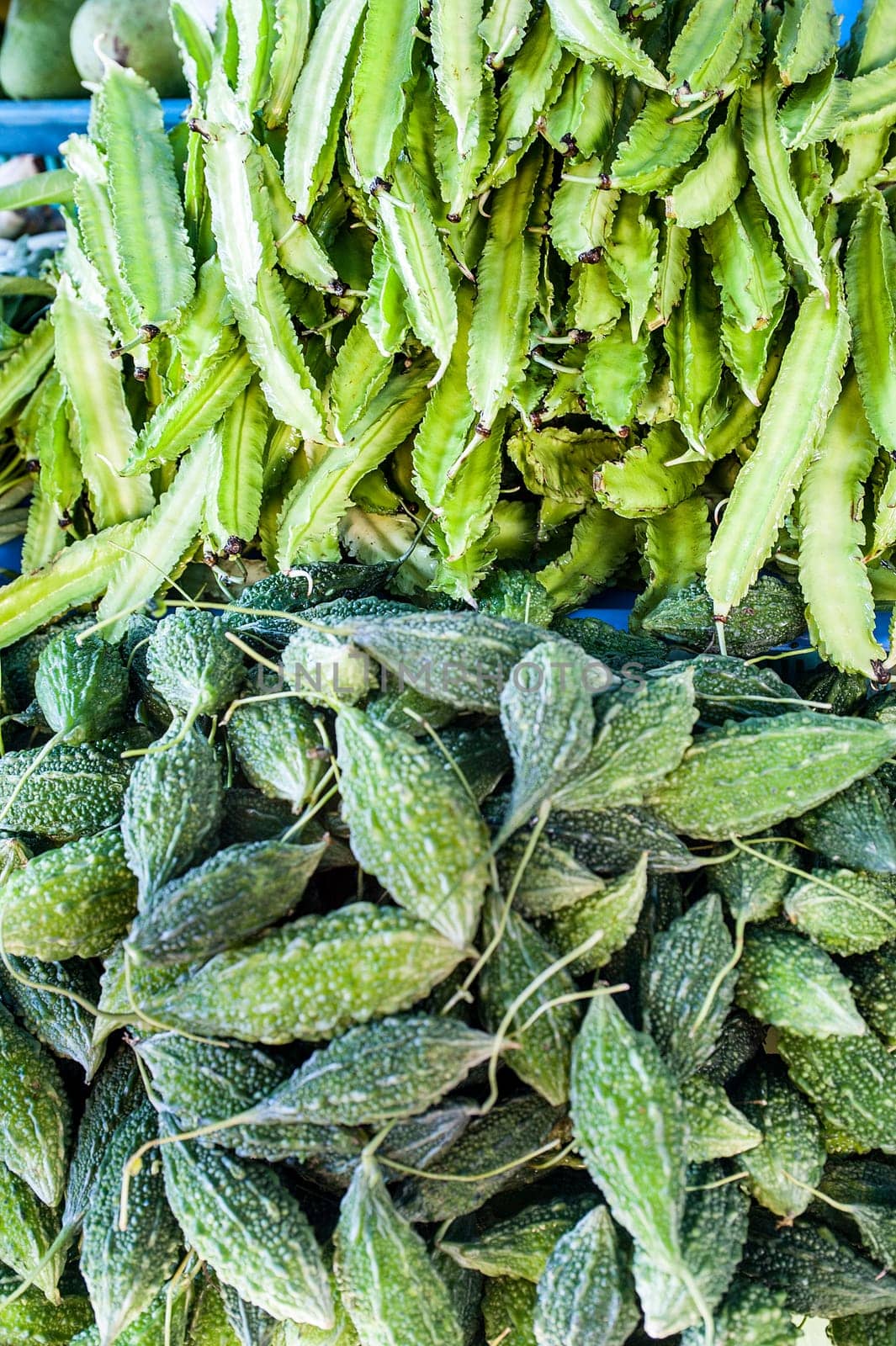 Vegetables market in Phuket, Thailand, Asia