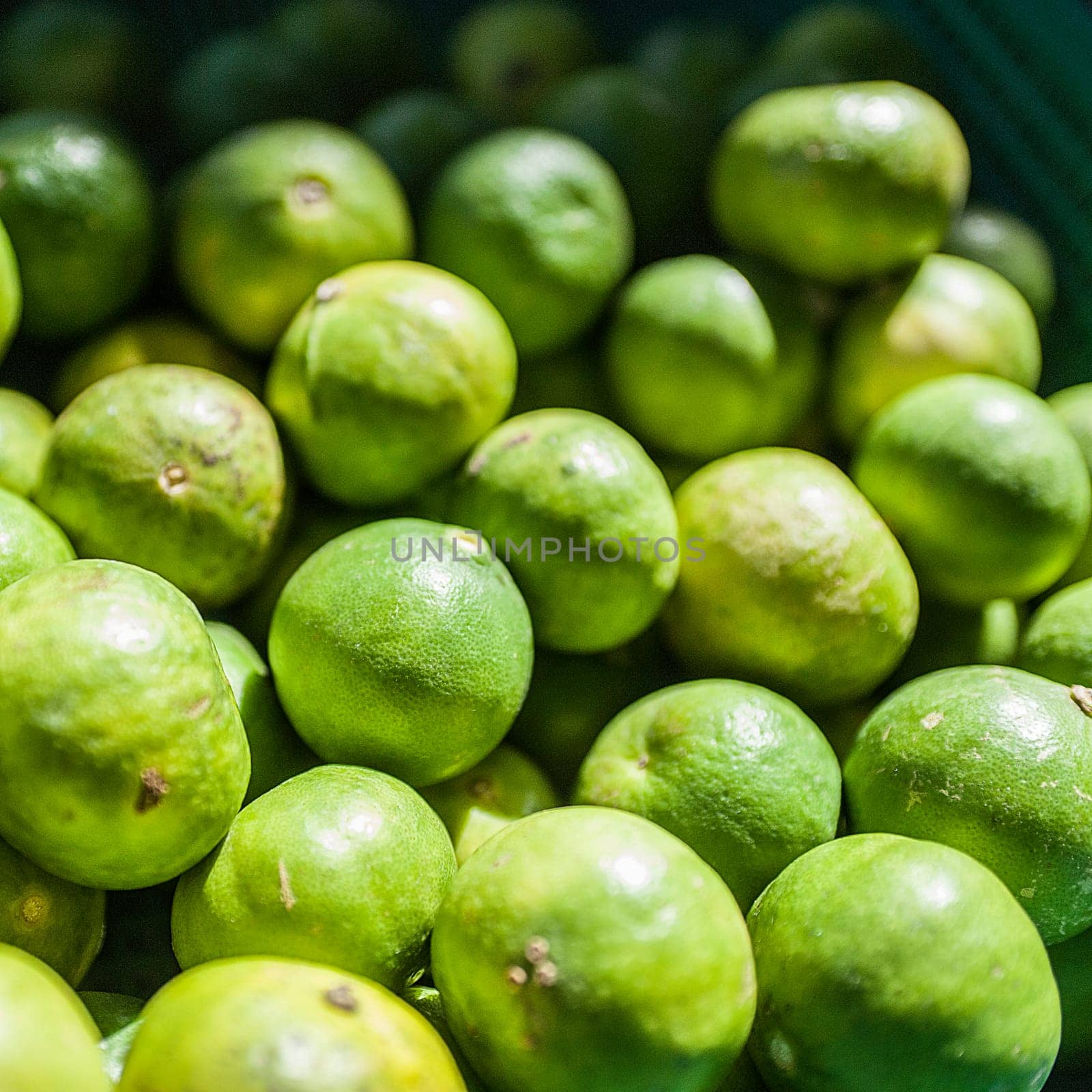 Lime at the vegetable market in Phuket, Thailand