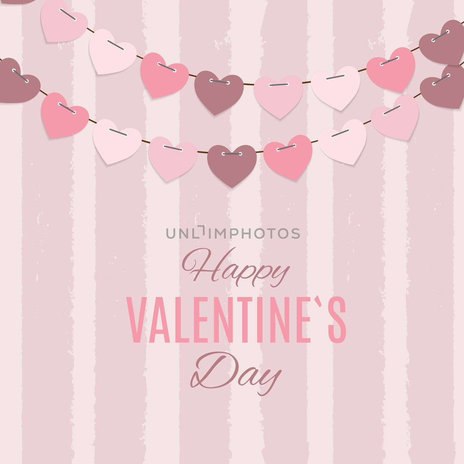 Valentine's Day Love and Feelings Background Design. Vector illustration by yganko