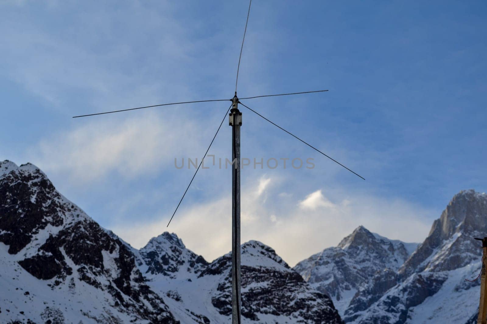An Antenna in Mountain Himalaya India. by stocksvids