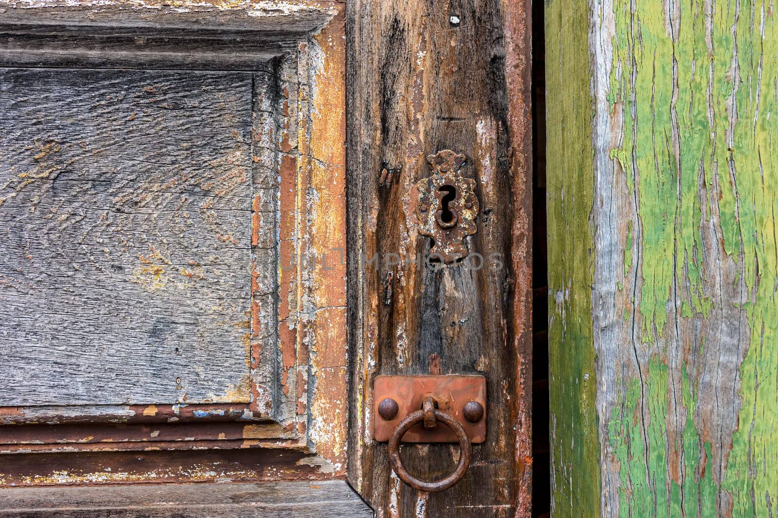 Detail of ancient wooden door by Fred_Pinheiro