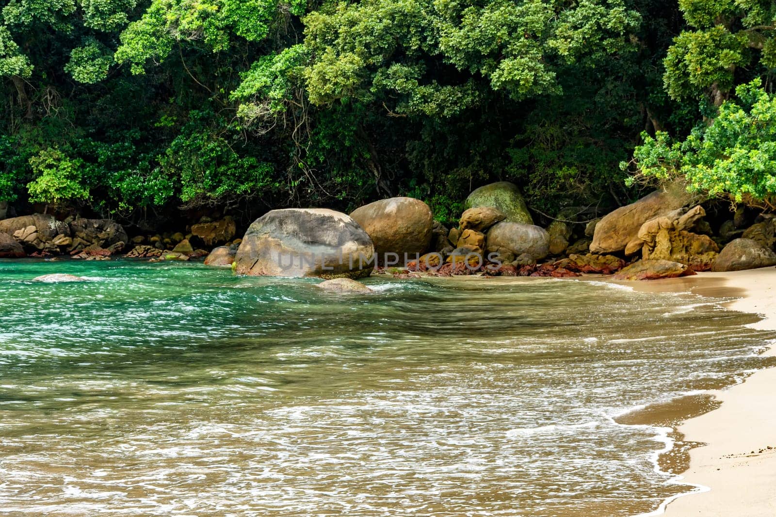 Beach in remote and deserted location by Fred_Pinheiro