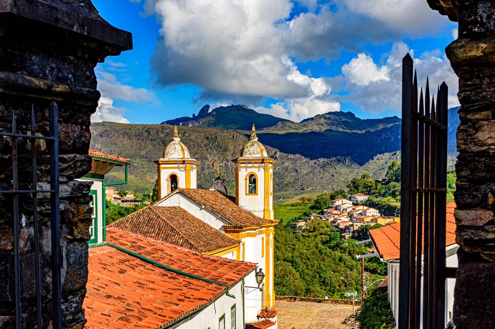 Historic church in the city of Ouro Preto by Fred_Pinheiro