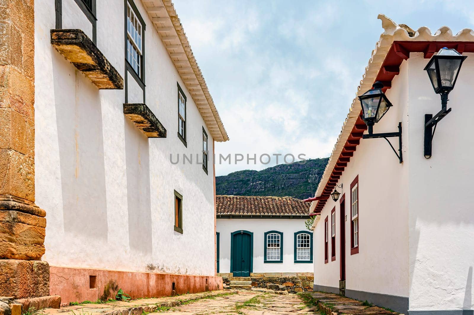 Street in the historic city of Tiradentes in Minas Gerais by Fred_Pinheiro