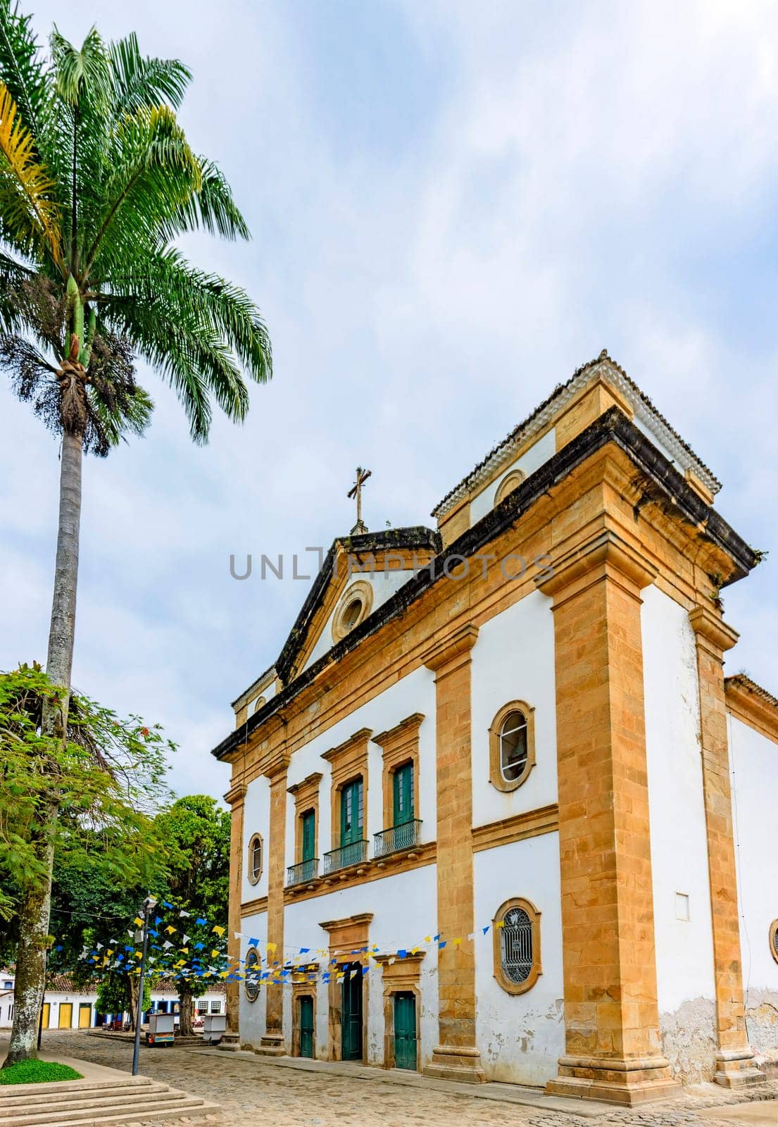 Famous church in the historic center of ancient and city of Paraty by Fred_Pinheiro
