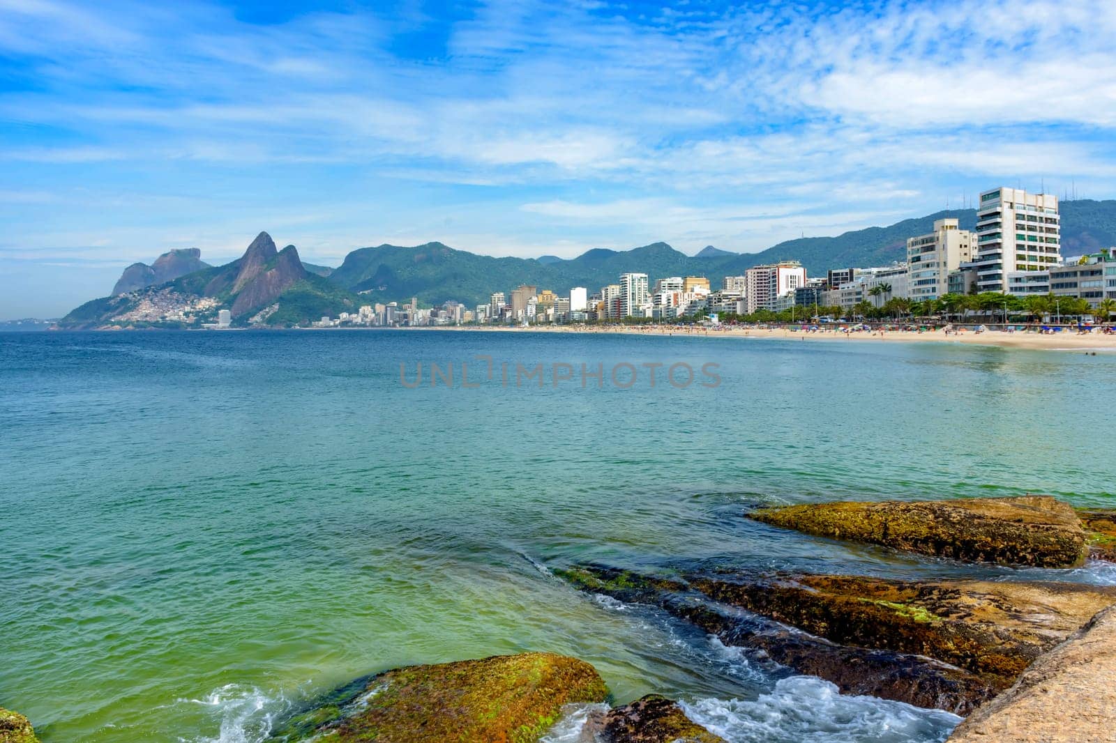 Ipanema beach in Rio de Janeiro by Fred_Pinheiro
