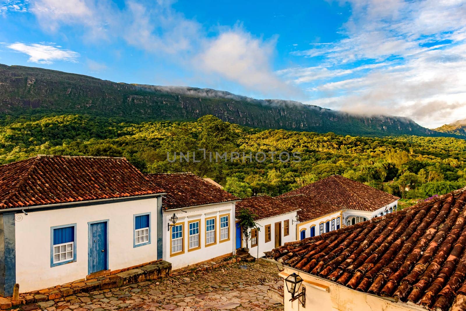 View of the old historic city of Tiradentes by Fred_Pinheiro