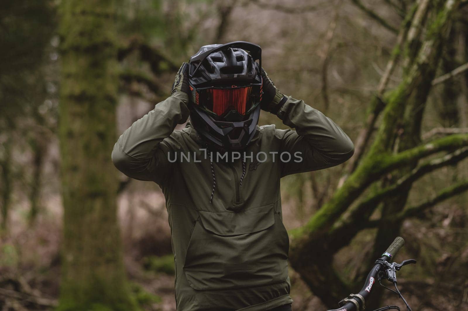 Mountain biker by fabioxavierphotography