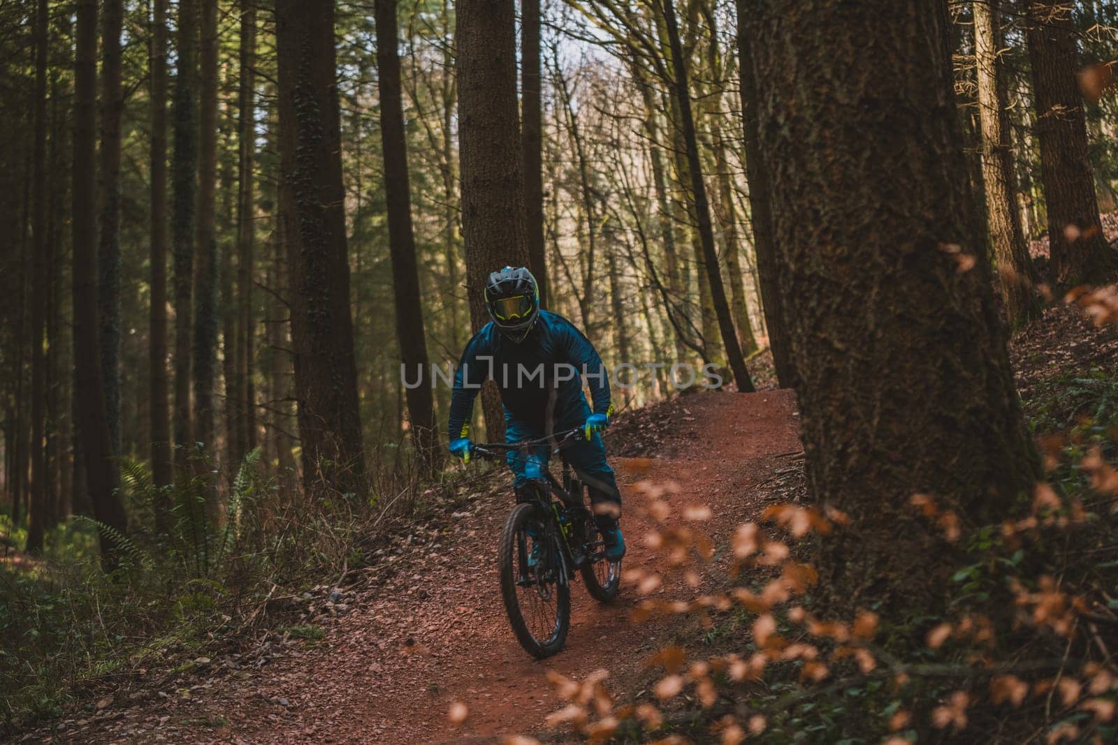 Mountain biker by fabioxavierphotography