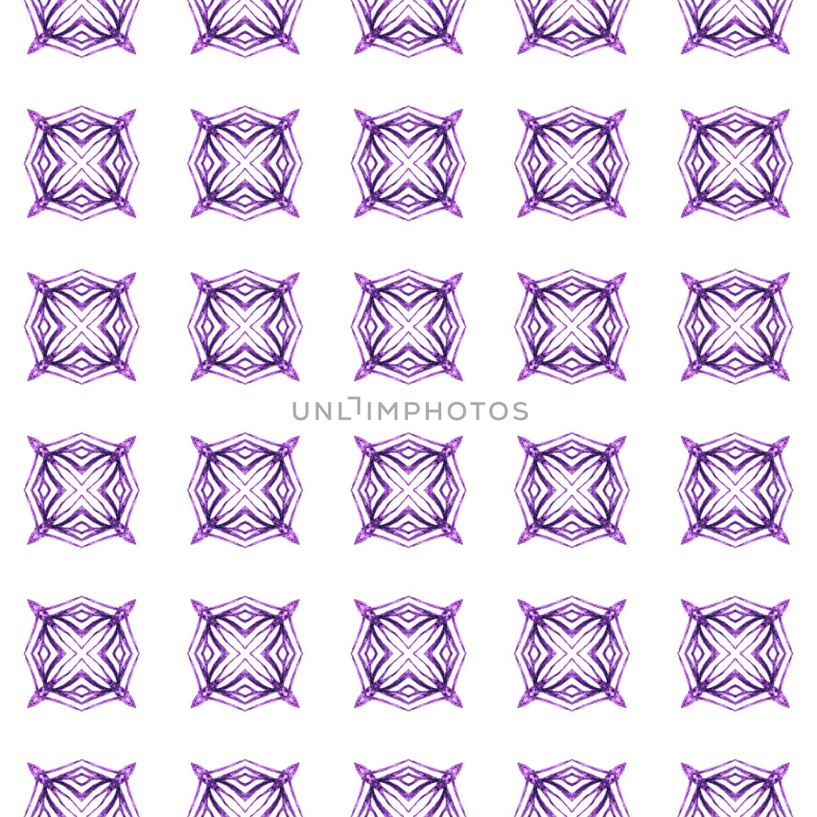 Organic tile. Purple graceful boho chic summer by beginagain