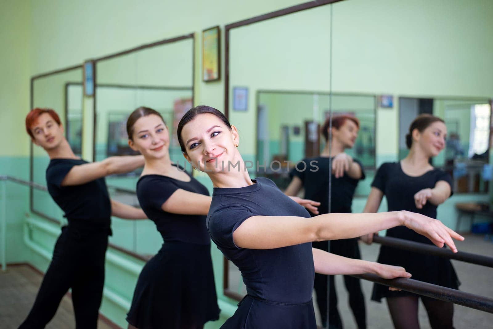 Students on the way to become professional dancers by VitaliiPetrushenko