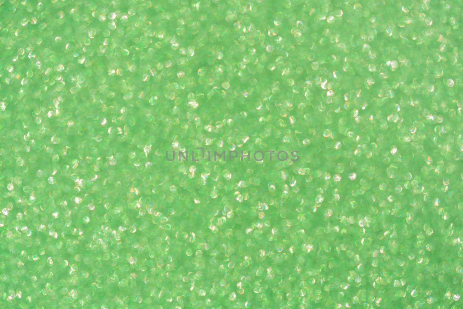 Green background. Glitter decorative festive for design