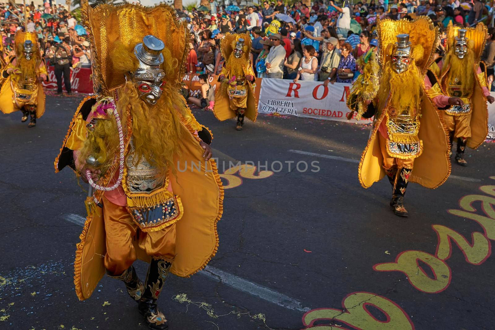 Morenada dancers at the Arica Carnival by JeremyRichards