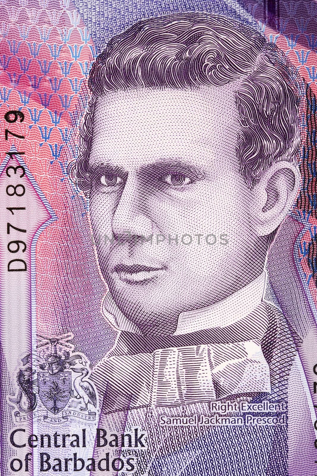 Samuel Jackman Prescod a portrait from Barbadian money by johan10