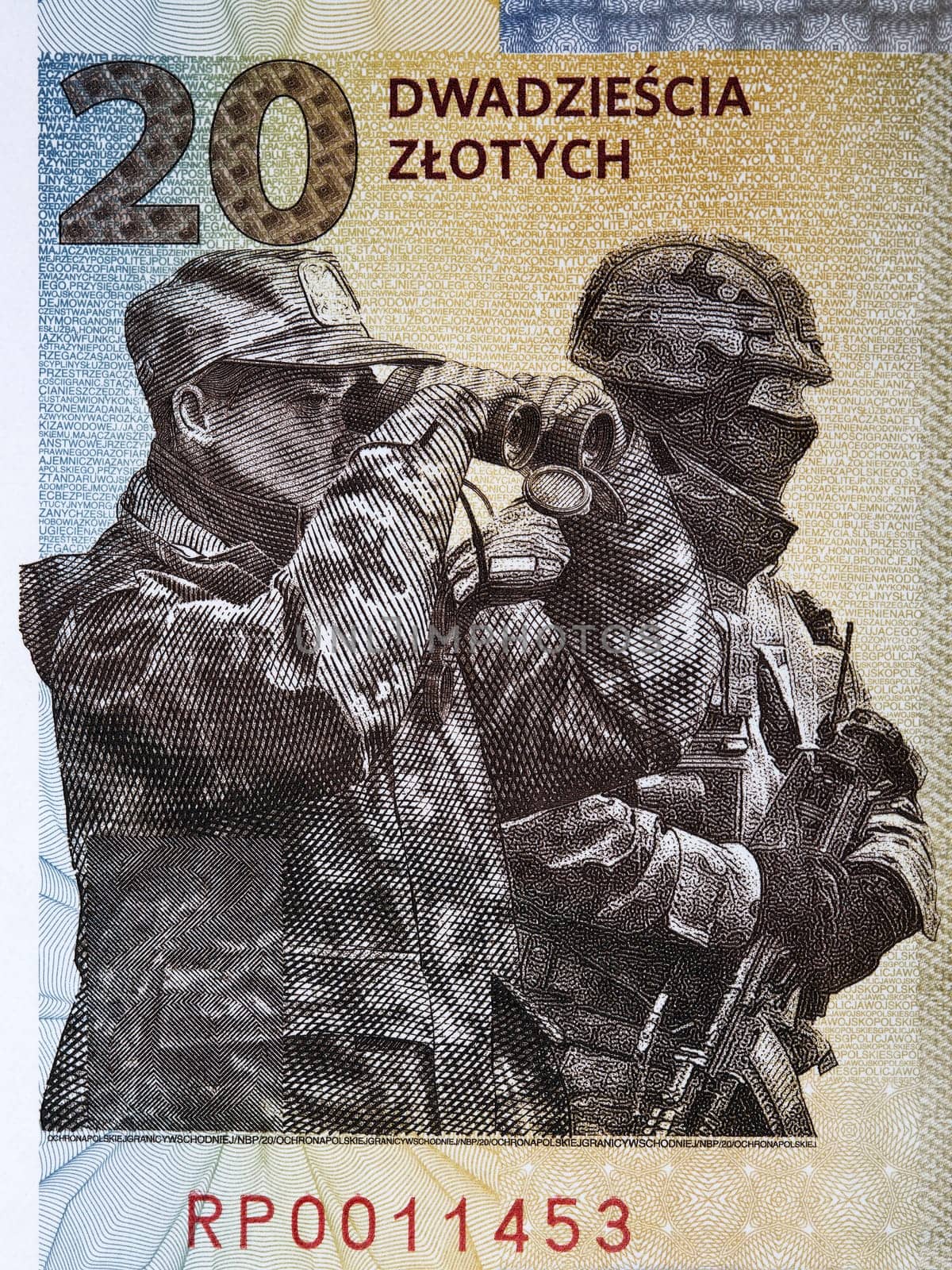 Polish soldiers a portrait from money by johan10