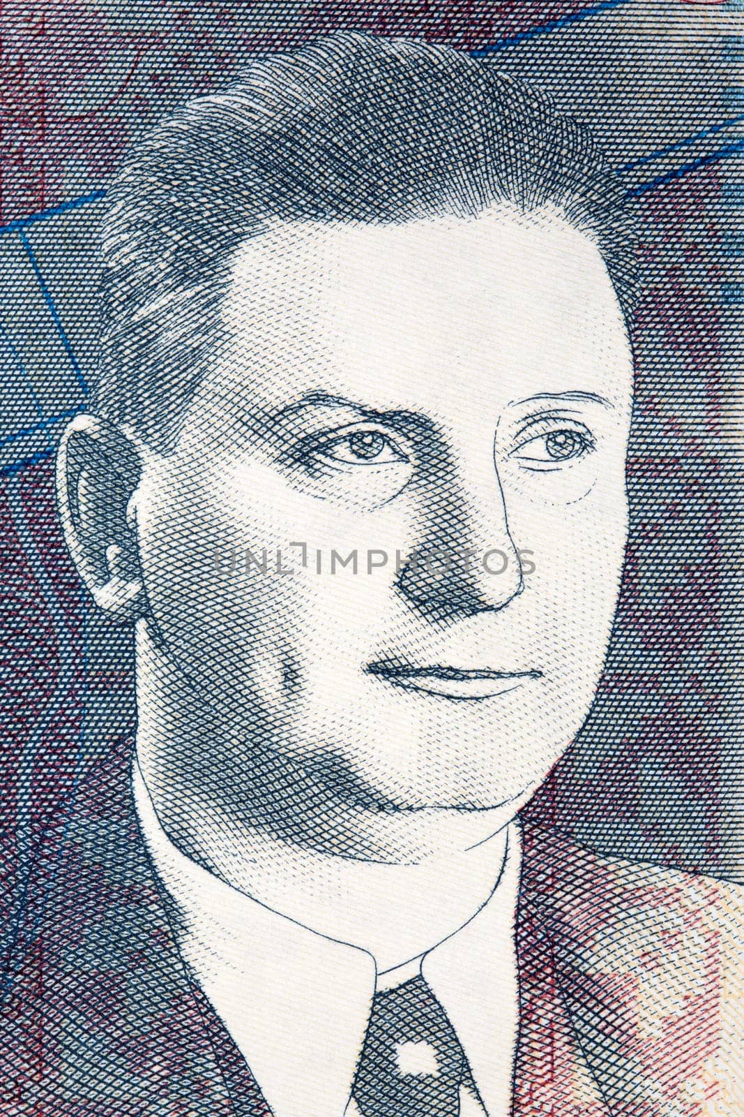 Jan Antonin Baťa a portrait from money by johan10