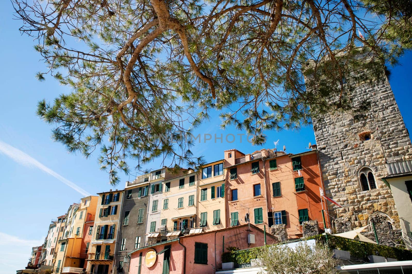 Photographic documentation of the small colorful village of Portovenere Liguria Italy