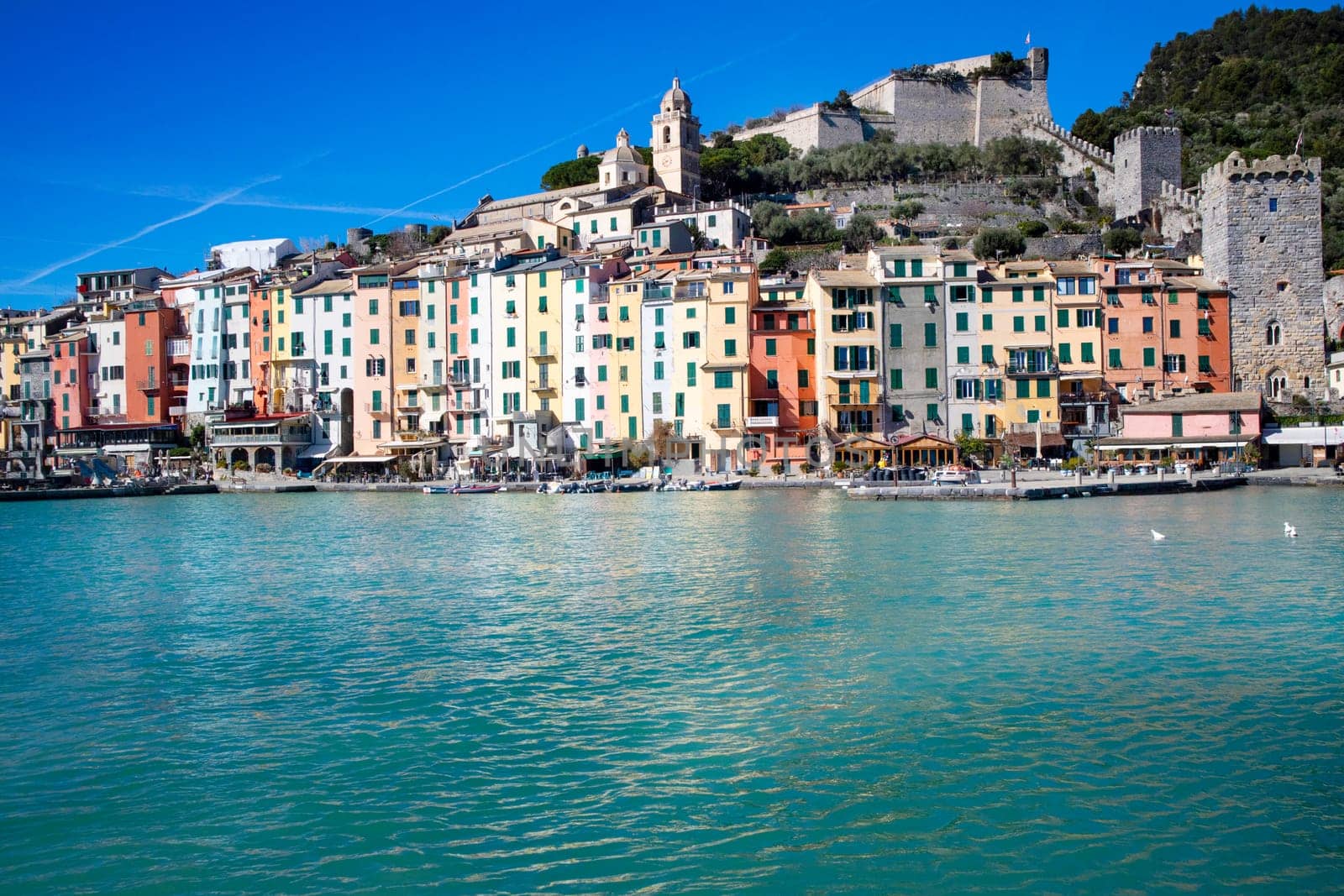 Photographic documentation of the seaside village of Portovenere Liguria Italy 