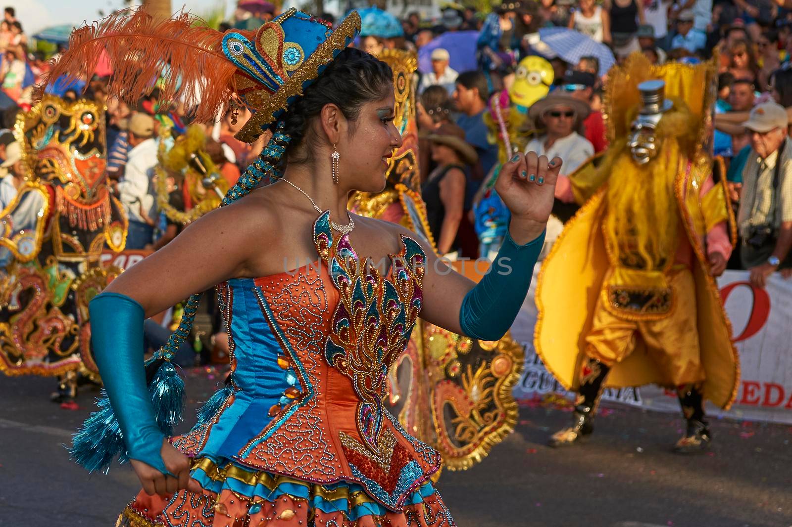 Morenada dancers at the Arica Carnival by JeremyRichards