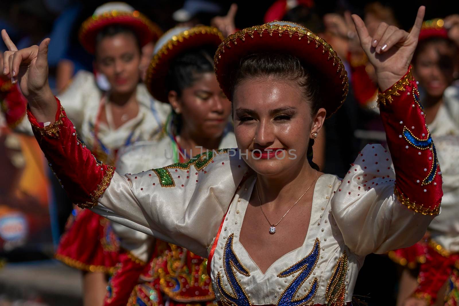 Caporales dancers at the Arica Carnival by JeremyRichards