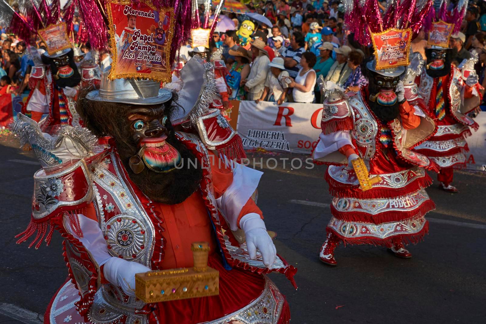 Morenada dancers at the Arica Carnival by JeremyRichards