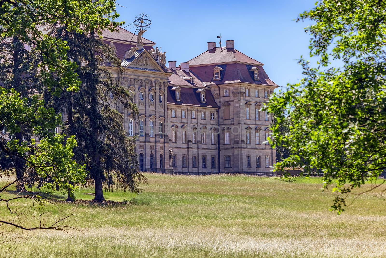 Germany, Bavaria, Weissenstein Palace in Pommersfelden Bamberg  by seka33