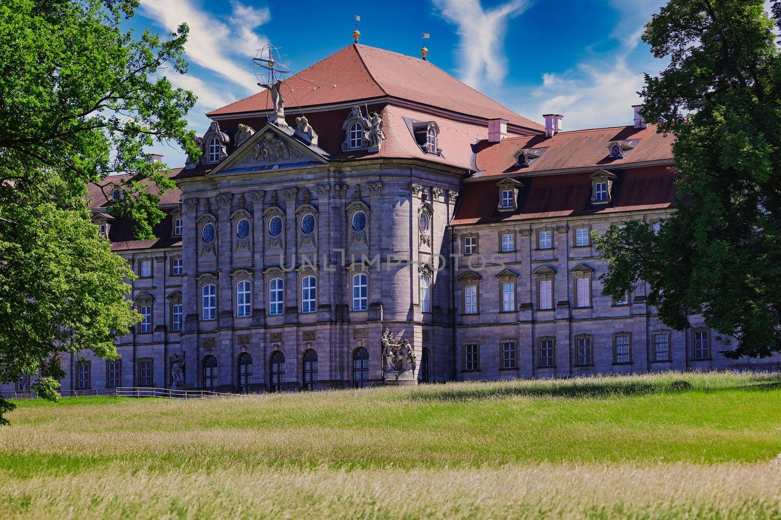 Germany, Bavaria, Weissenstein Palace in Pommersfelden Bamberg 