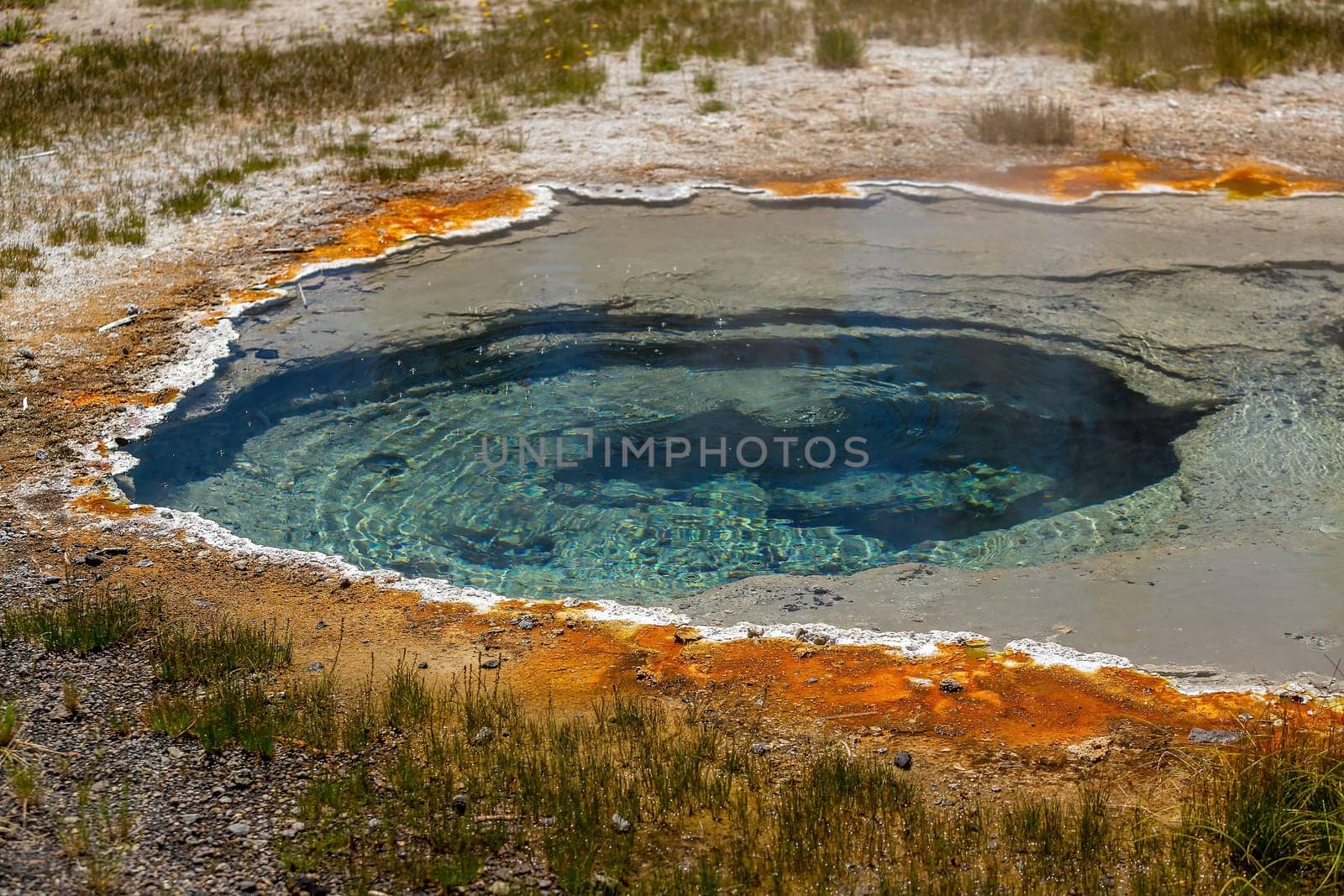  Hot spring in Yellow stone National Park in USA by f11photo