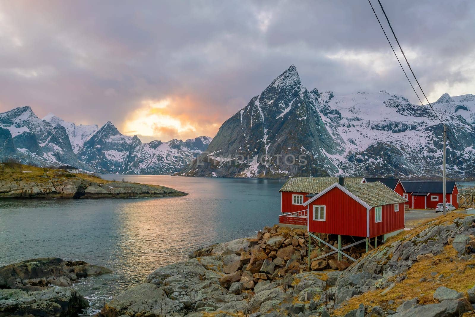 Beautiful nature lanscape of Lofoten in Norway by f11photo