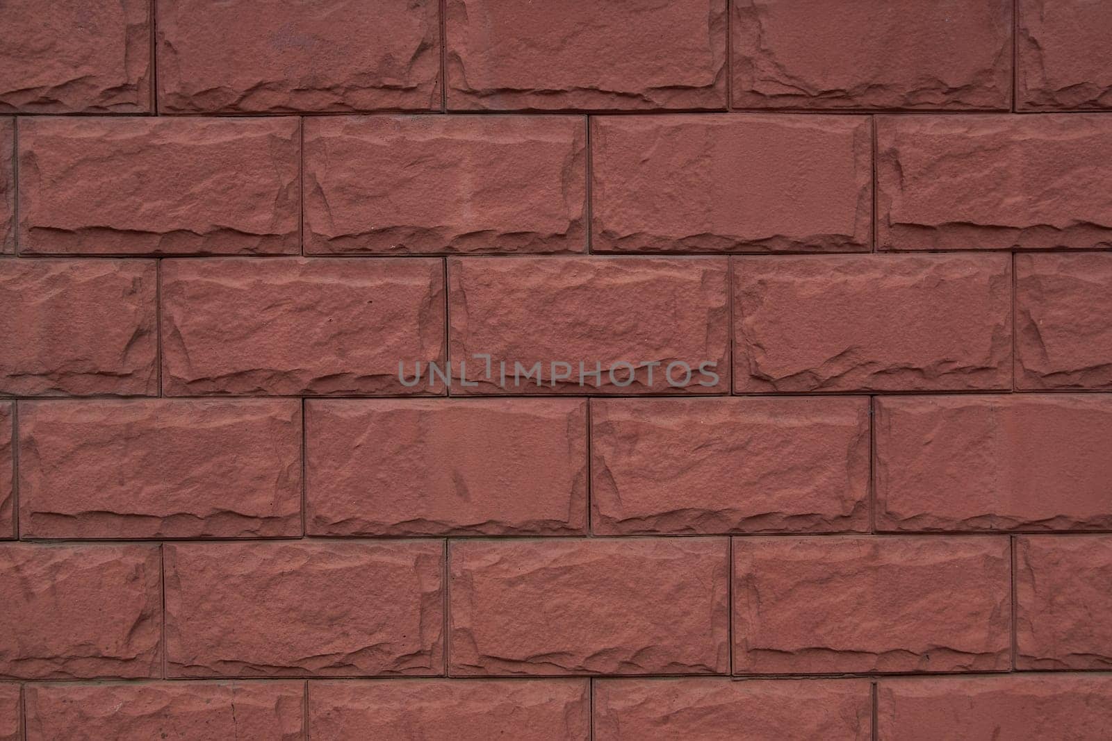 Brick wall with red brick, red brick background. by Севостьянов