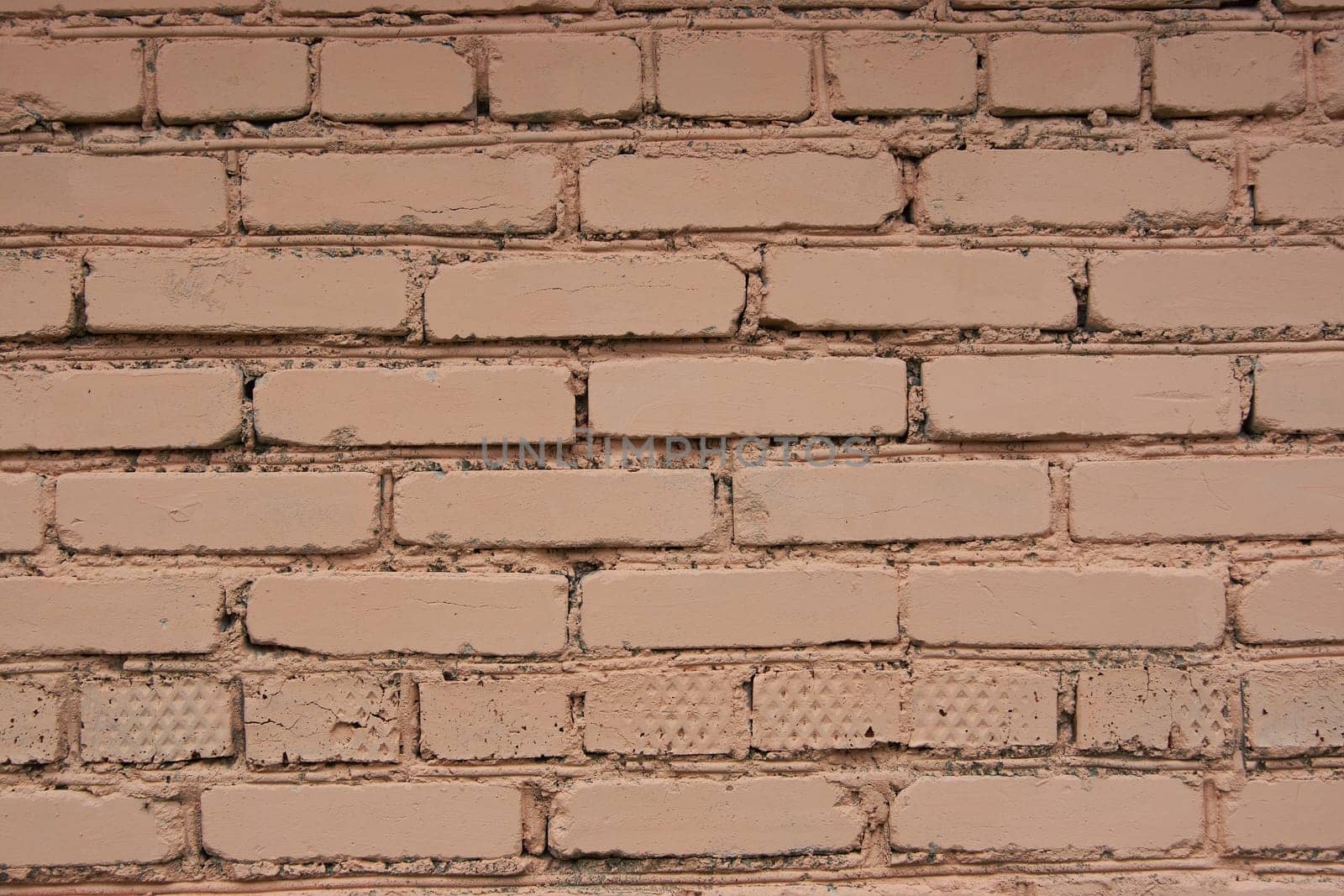 Brick wall with red brick, red brick background. by Севостьянов