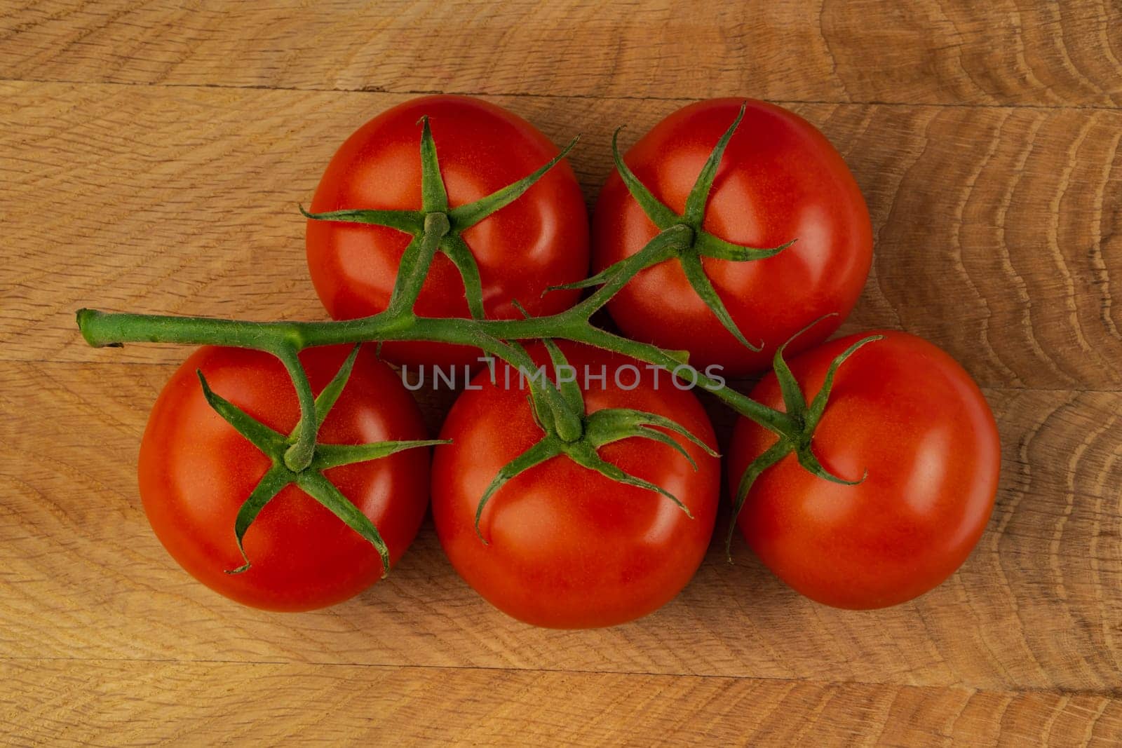 branch of ripe tomatoes, ripe red tomatoes by A_A